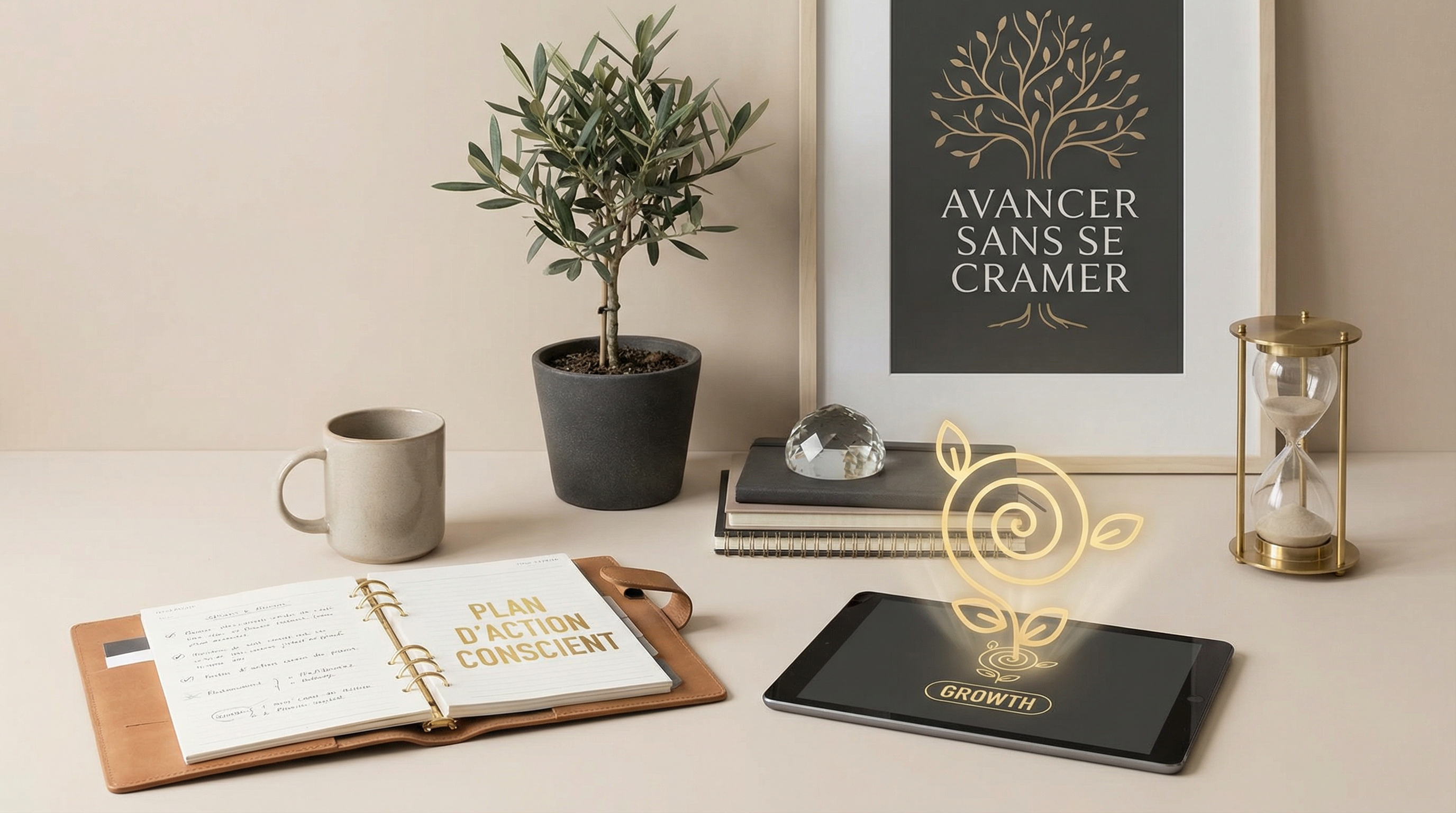 Plan d'action conscient : avancer sans se cramer