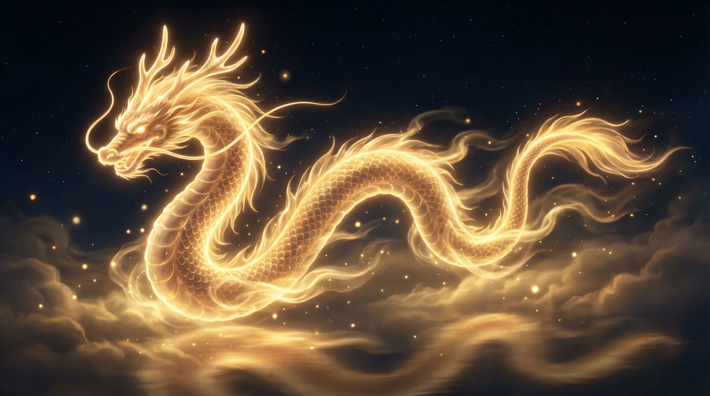 Dragon de lumière mystique - Dragons de Lumière éveil spirituel